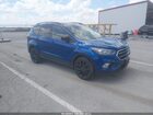 2019 Ford Escape Se Синий vin: 1FMCU0GDXKUB02052