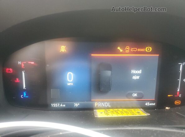 1FMCU0GN2SUB48452 2025 FORD ESCAPE Blue ხელსაწყოთა პანელის ხედი