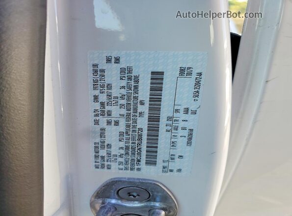 1FMCU0GN7RUB08720 2024 FORD ESCAPE Белый Вид наклейки с VIN-кодом