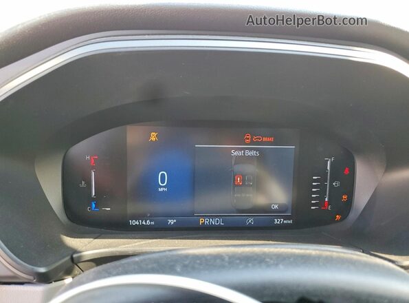 1FMCU0GN7RUB08720 2024 FORD ESCAPE Белый Вид щитка приборов