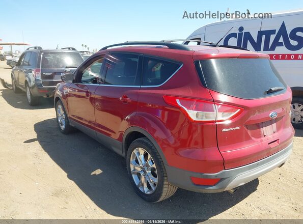 1FMCU0GX3GUB17025 2016 FORD ESCAPE Maroon Trasero izquierdo