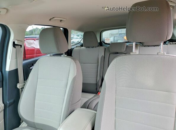 1FMCU0GX4GUB41219 2016 FORD ESCAPE Black Widok tylnych siedzeń