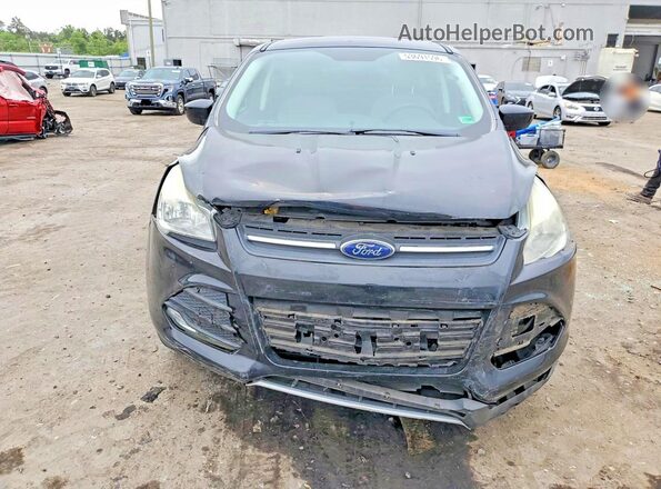 1FMCU0GX4GUB41219 2016 FORD ESCAPE Black Widok z przodu