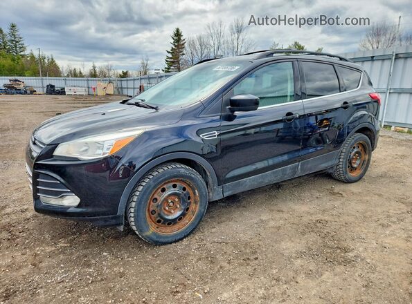 1FMCU0GX4GUB49112 2016 FORD ESCAPE Black Передня ліва чверть