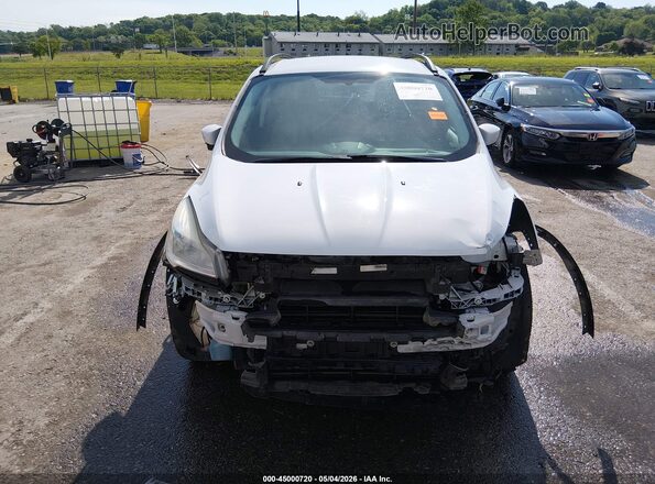 1FMCU0GX7GUC11005 2016 FORD ESCAPE Белый Вид щитка приборов