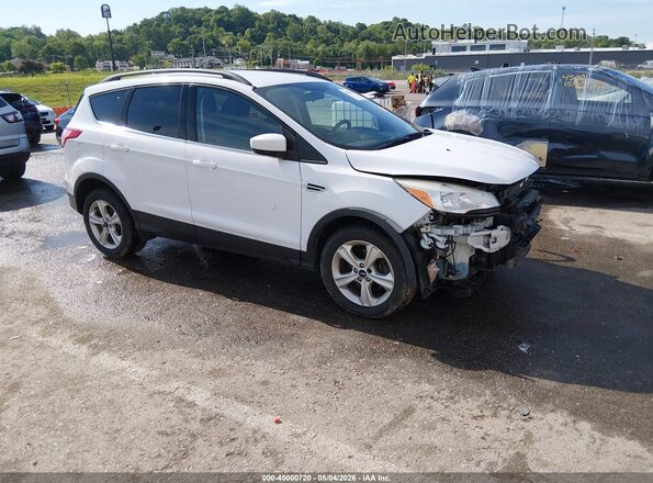 1FMCU0GX7GUC11005 2016 FORD ESCAPE Белый Передняя правая четверть