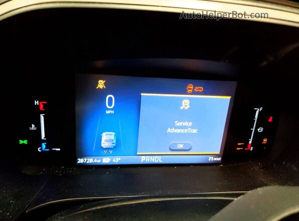 1FMCU0GZXPUA78791 2023 FORD ESCAPE Серый Вид щитка приборов