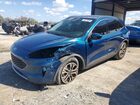 2020 Ford Escape Sel Синий vin: 1FMCU0H61LUB22367