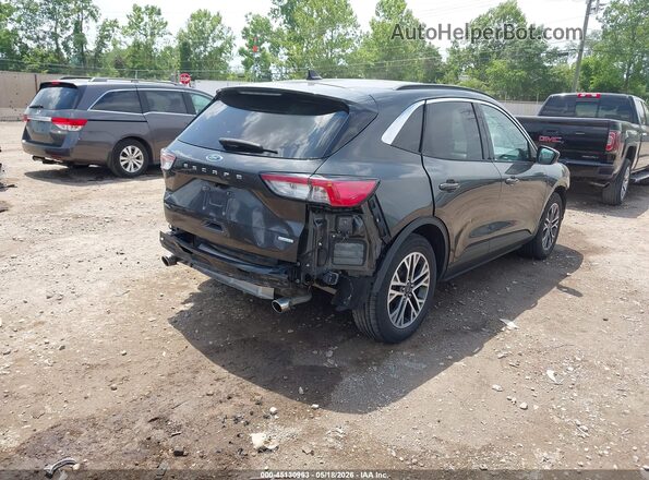 1FMCU0H64LUC03556 2020 FORD ESCAPE Gray Trasero derecho