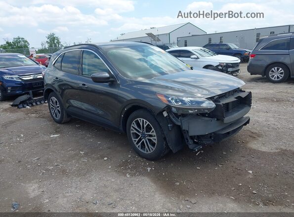 1FMCU0H64LUC03556 2020 FORD ESCAPE Gray Delantero derecho