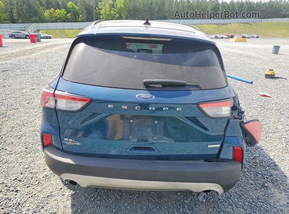1FMCU0H67LUB22048 2020 FORD ESCAPE Blue Vista trasera