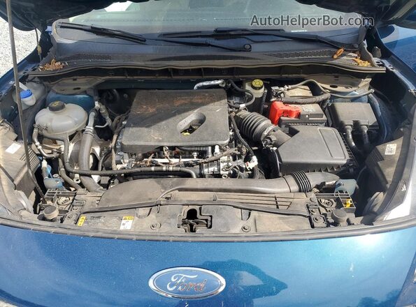 1FMCU0H67LUB22048 2020 FORD ESCAPE Blue Vista del compartimento del motor