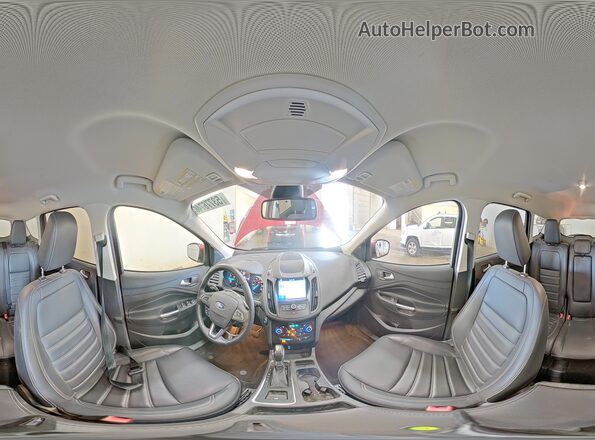 1FMCU0HD3KUA40637 2019 FORD ESCAPE Red Панорамний вид салону 360°