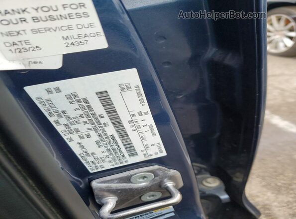 1FMCU0HD4JUB08068 2018 FORD ESCAPE Blue Вид наклейки з VIN-кодом
