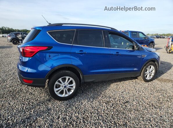 1FMCU0HD7KUA12159 2019 FORD ESCAPE Blue Tył prawy