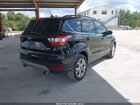 2018 Ford Escape Sel Черный vin: 1FMCU0HD8JUC03510