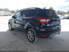 2018 Ford Escape Sel Черный vin: 1FMCU0HD8JUC03510