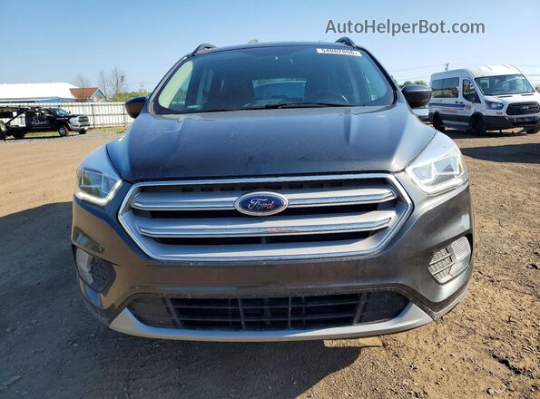 1FMCU0HD9JUB39235 2018 FORD ESCAPE Gray Vista frontal