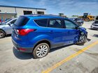 2019 Ford Escape Sel Синий vin: 1FMCU0HD9KUB99386