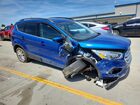2019 Ford Escape Sel Синий vin: 1FMCU0HD9KUB99386