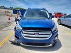 2019 Ford Escape Sel Синий vin: 1FMCU0HD9KUB99386