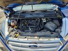 2019 Ford Escape Sel Синий vin: 1FMCU0HD9KUB99386