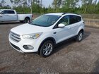 2018 Ford Escape Sel White vin: 1FMCU0HDXJUB97287