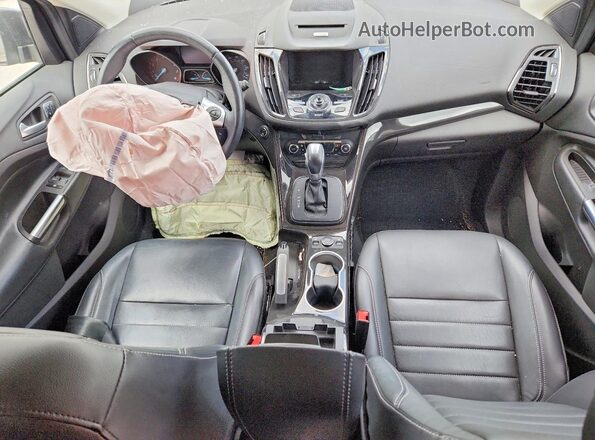 1FMCU0J91GUB54598 2016 FORD ESCAPE Серый Вид панели приборов