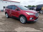 2017 Ford Escape Titanium Red vin: 1FMCU0J96HUA38962