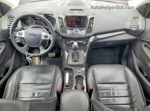 1FMCU0J97GUC12231 2016 FORD ESCAPE Красный Вид панели приборов