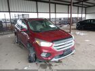 2018 Ford Escape Titanium Red vin: 1FMCU0J99JUD54748