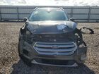 2017 Ford Escape Titanium Gray vin: 1FMCU0J9XHUD05035