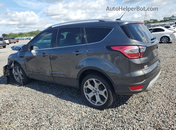 1FMCU0J9XHUD05035 2017 FORD ESCAPE Gray Trasero izquierdo