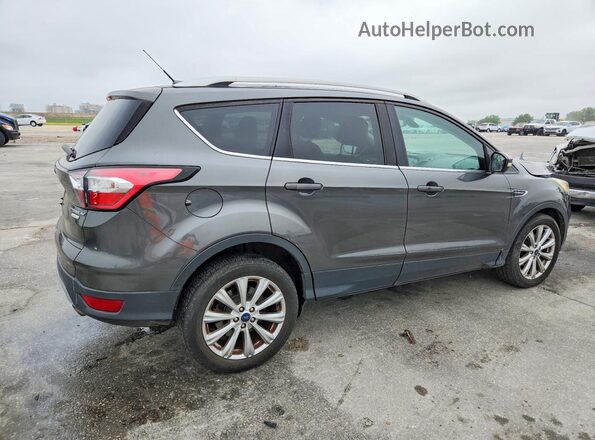 1FMCU0JD1HUC94902 2017 FORD ESCAPE Серый Задняя правая четверть