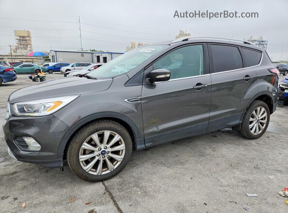 1FMCU0JD1HUC94902 2017 FORD ESCAPE Серый Передняя левая четверть