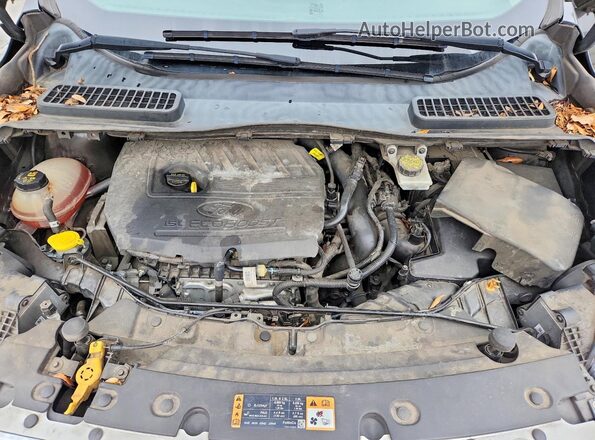 1FMCU0JD1HUC94902 2017 FORD ESCAPE Серый Вид подкапотного пространства