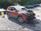 2017 Ford Escape Titanium Red vin: 1FMCU0JD2HUB58004