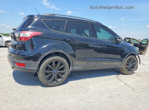 1FMCU0JD3HUA80896 2017 FORD ESCAPE Черный Задняя правая четверть
