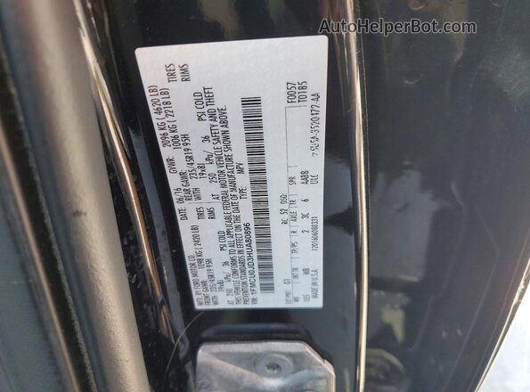 1FMCU0JD3HUA80896 2017 FORD ESCAPE Черный Вид наклейки с VIN-кодом
