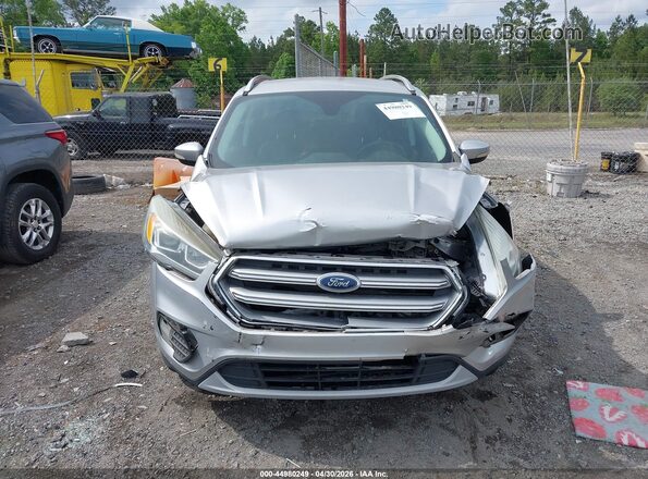 1FMCU0JD4HUC57326 2017 FORD ESCAPE Серый Вид панели приборов