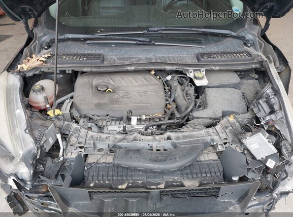 1FMCU0JD4HUC64079 2017 FORD ESCAPE Черный Вид сзади