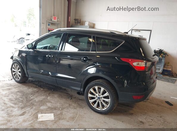 1FMCU0JD4HUC64079 2017 FORD ESCAPE Черный Задняя левая четверть