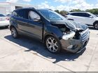 2017 Ford Escape Titanium Gray vin: 1FMCU0JD5HUB99002