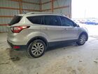 2017 Ford Escape Titanium Серебряный vin: 1FMCU0JDXHUD17755