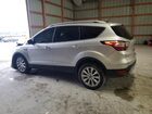2017 Ford Escape Titanium Серебряный vin: 1FMCU0JDXHUD17755