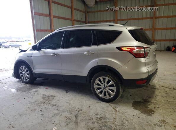 1FMCU0JDXHUD17755 2017 FORD ESCAPE Серебряный Задняя левая четверть