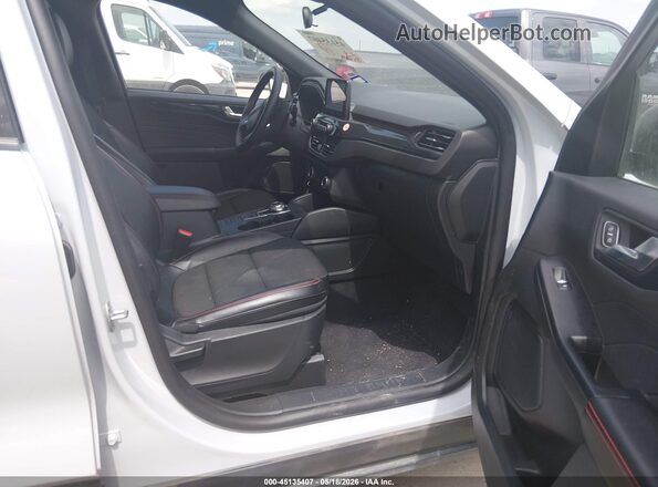 1FMCU0MN0SUB30763 2025 FORD ESCAPE Gray Widok wnętrza z przodu