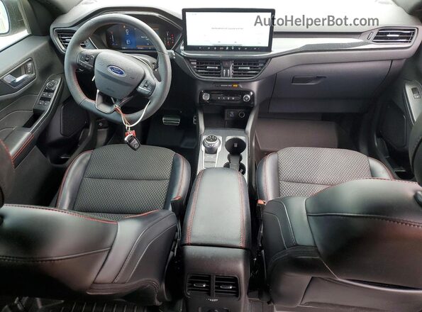 1FMCU0MN2PUA52249 2023 FORD ESCAPE White Вид панелі приладів