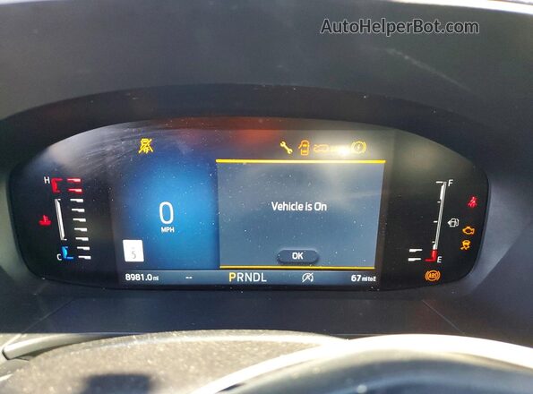 1FMCU0MN3RUB47311 2024 FORD ESCAPE Gray Widok zestawu wskaźników