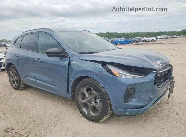 1FMCU0MN4RUB37645 2024 FORD ESCAPE Blue Передня права чверть